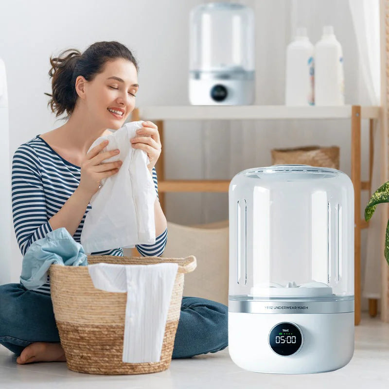 Portable Washing Machine (1.5L) - Digital Display