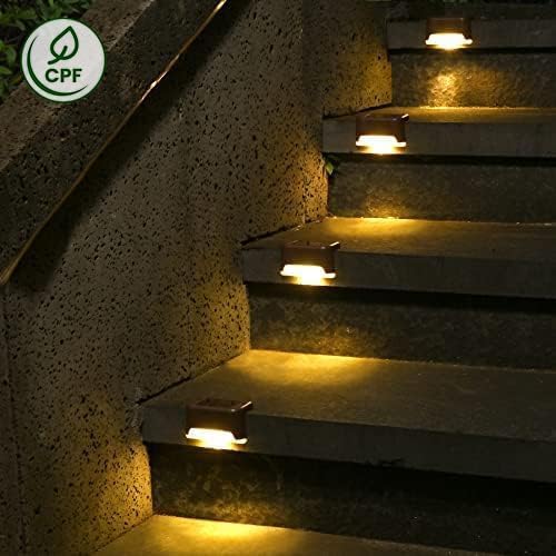 Waterproof LED Solar Powered Deck Stair Outdoor Light