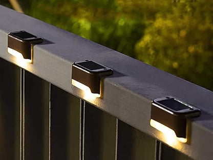 Waterproof LED Solar Powered Deck Stair Outdoor Light