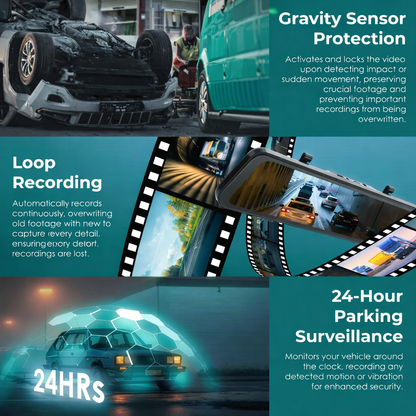 4K Smart Mirror Dash Cam Pro