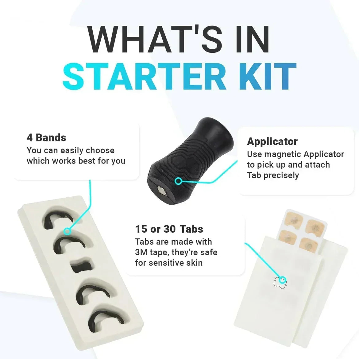 Magnetic Breathing Nasal Strip For Easy Breathing