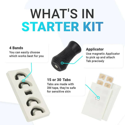 Magnetic Breathing Nasal Strip For Easy Breathing