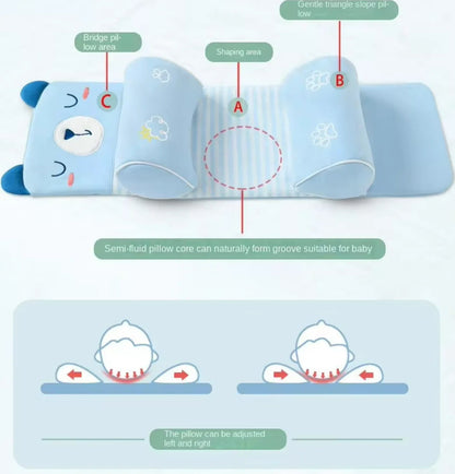 SleepGuard™ Anti-Twist Infant Head Support Pillow